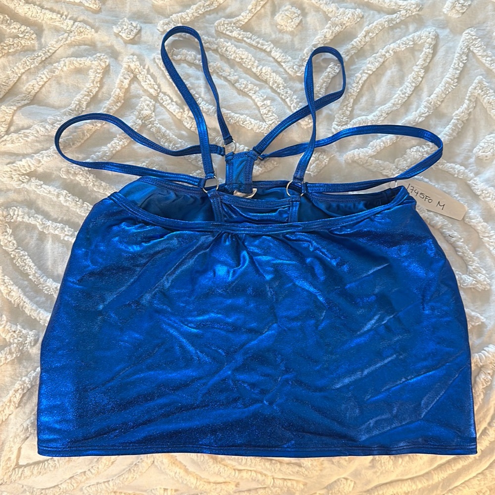 Strappy rave skirt